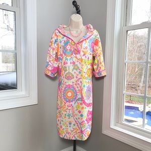 Gretchen Scott Magic Carpet Ruffle RuffNeck Dress  - Women’s Small  NWT $179